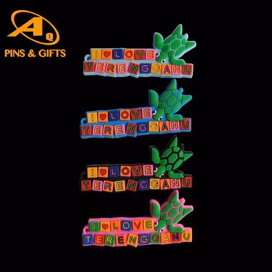 20 цветов рекламный сувенир 3D мягкий резиновый магнит на холодильник из ПВХ