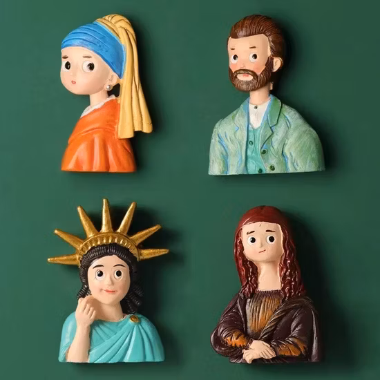 OEM фабрика индивидуальные сувенирные магниты на холодильник магнит на холодильник оптовая продажа ПВХ смола полирезина резина металл изготовленный на заказ 3D магнит на холодильник производитель в Китае