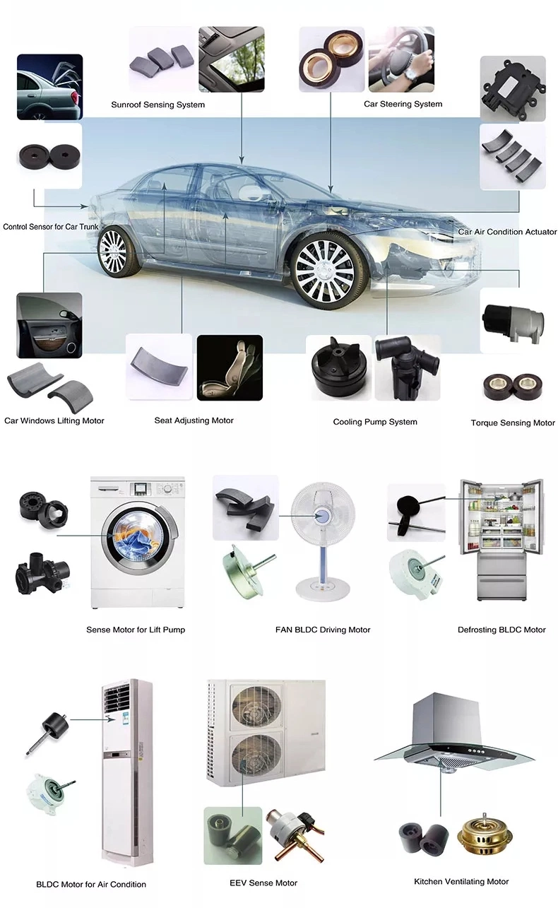 Preferential Industrial Ferrite Magnet Manufacturers Permanent Ferrite Magnets for Large Ring Arc Bar Loudspeakers