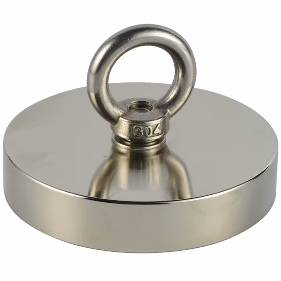 F80*2 Двусторонние прочные рыболовные магниты с тяговым усилием 200 кг/440 фунтов